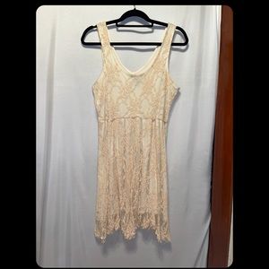 Miss Chievous nude lace dress